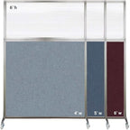 Versare Hush Screen Portable Room Divider | Workstation Wall Divider | - Image 2