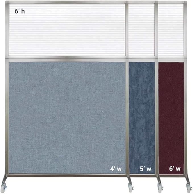 Versare Hush Screen Portable Room Divider | Workstation Wall Divider | - Image 2