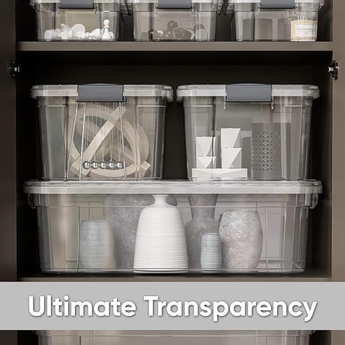 Superio Clear Storage Boxes - Image 6