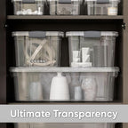 Superio Clear Storage Boxes - Image 6