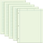 Seajan 5 Pcs Engineering Paper Notebook Engineering Computation Pad 8.5 x 11 by Seajan