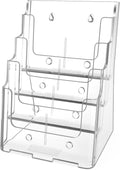 maxgear 4 tier brochure holder, 8.5 x 11, main product view