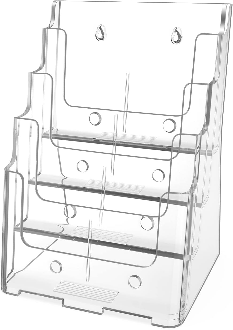 maxgear 4 tier brochure holder, 8.5 x 11, main product view