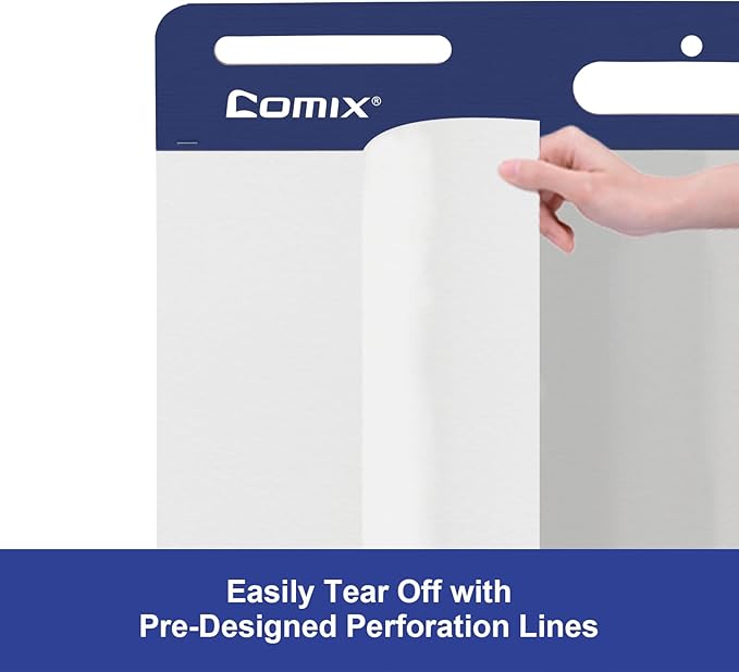 Comix Sticky Easel Pad, Large 20 x 23 Inches Flip Chart Paper - Image 8