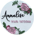 Personalized name wall decor for girls room, Newborn Girl Nursery Decor by Unknown