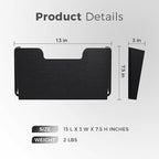 OSKIE DR POCKET RACK Wall-Mounted File Rack, Single Pocket, Metal Organizer - Image 3