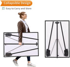 VIZ-PRO Magnetic Whiteboard Easel Black, 36 x 24 Inches, Portable Dry Erase - Image 5