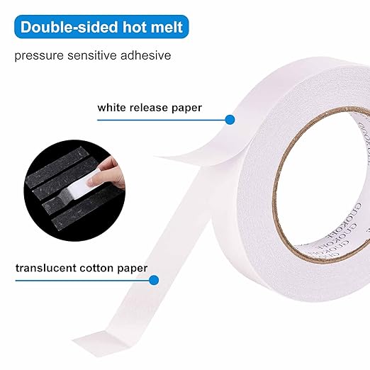 GUOKOFF Double Sided Tape 1/2 Inch x 40 Yards - Image 5