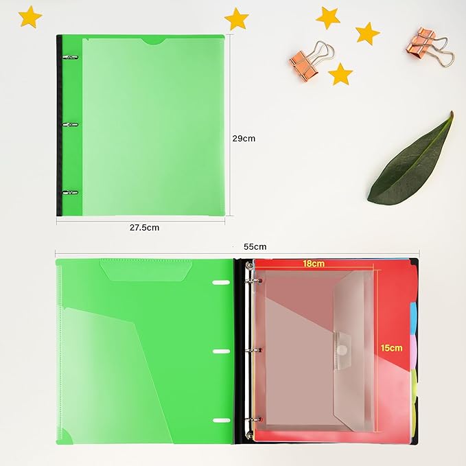 WOT I Telescoping Project Organizer, Refillable Binder - Image 6