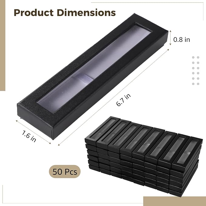 OMISTAR 50 PCS Pen Gift Box Empty Cases - Image 4