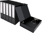 HUA JIE A4 Storage File Boxes Plastic Archives Cases by HUA+JIE
