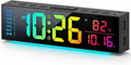Digital Clock, Alarm Clock for Bedroom, Digital Wall Clocks for Classroom by Abovsare