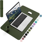 YSAGi Non-Slip Leather Desk Pad, Waterproof Laptop Computer Desk Keyboard Mat by YSAGi