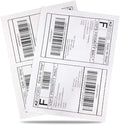8.5" x 5.5" Half Sheet Self Adhesive Shipping Labels by RBHK