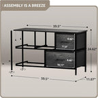 Sorbus Dresser with 5 Faux Wood Drawers - Image 3