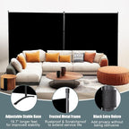 Room Divider 2 Panel Large Privacy Screens, Tall 6FT Partition Room Dividers - Image 2