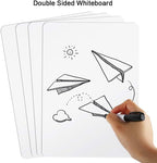 Dry Erase Lapboards, HERKKA 15 Pack Double Sided Dry Erase Lap Boards 9 x 12.5 - Image 3