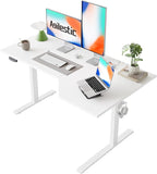 Agilestic Electric Standing Desk, L-Shaped 55 Inches Height Adjustable Desk by Agilestic