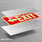 iSYFIX Exit Signs with Directional Left Arrow - Image 9