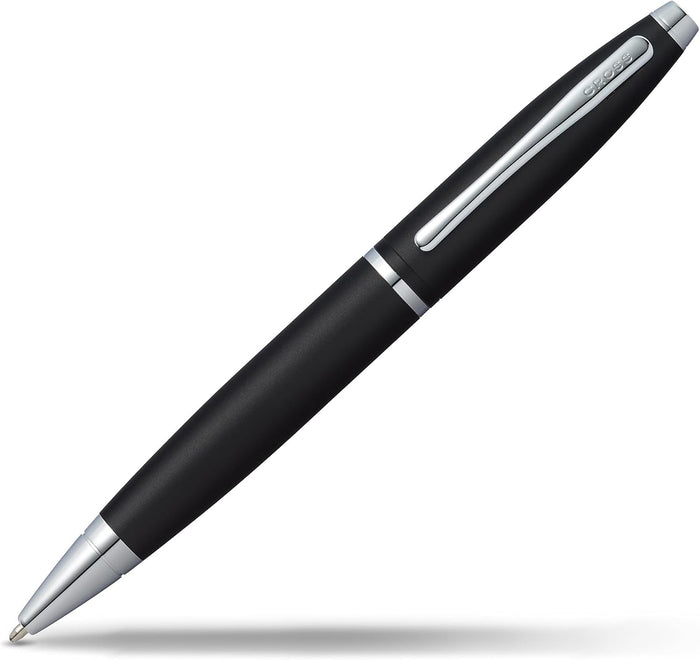 Cross Calais Ballpoint Pen, Matte Black, Medium Point, Black Ink
