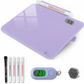 Small Glass Desk Whiteboard Dry-Erase Board by TOWON