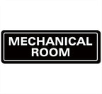 Mechanical Room Sign – Equipment Room Sign, Premium Durable Acrylic Material by Unknown