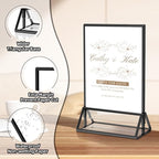 PPH-Sisy Acrylic Sign Holder 4x6 Display Stand, Acrylic Frames - Image 4
