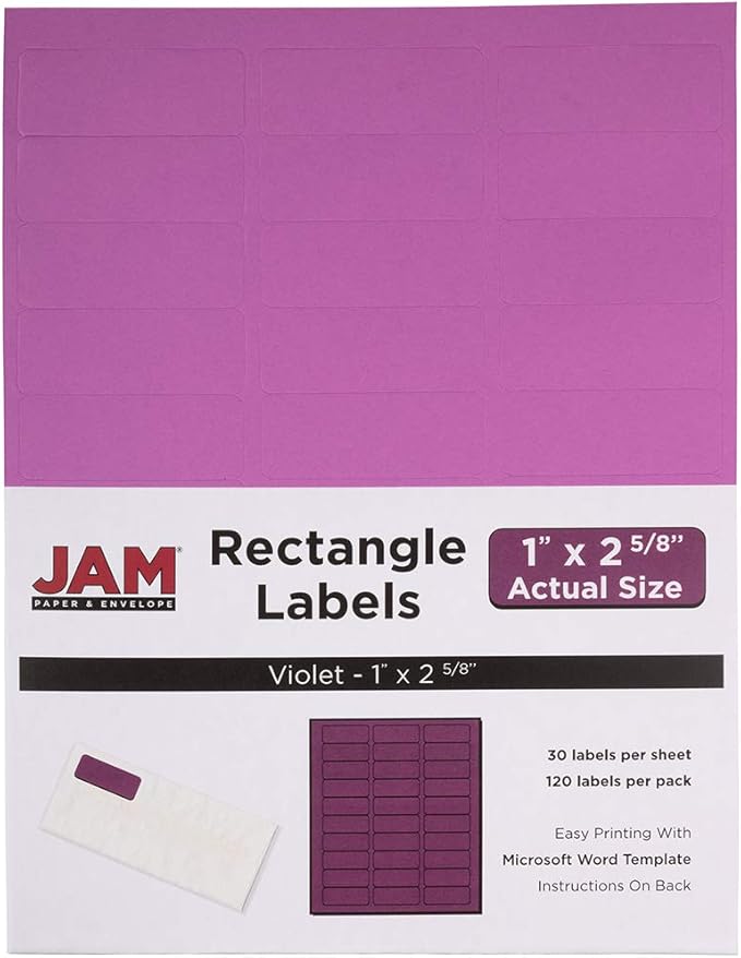 JAM PAPER Return Address Labels - Image 7
