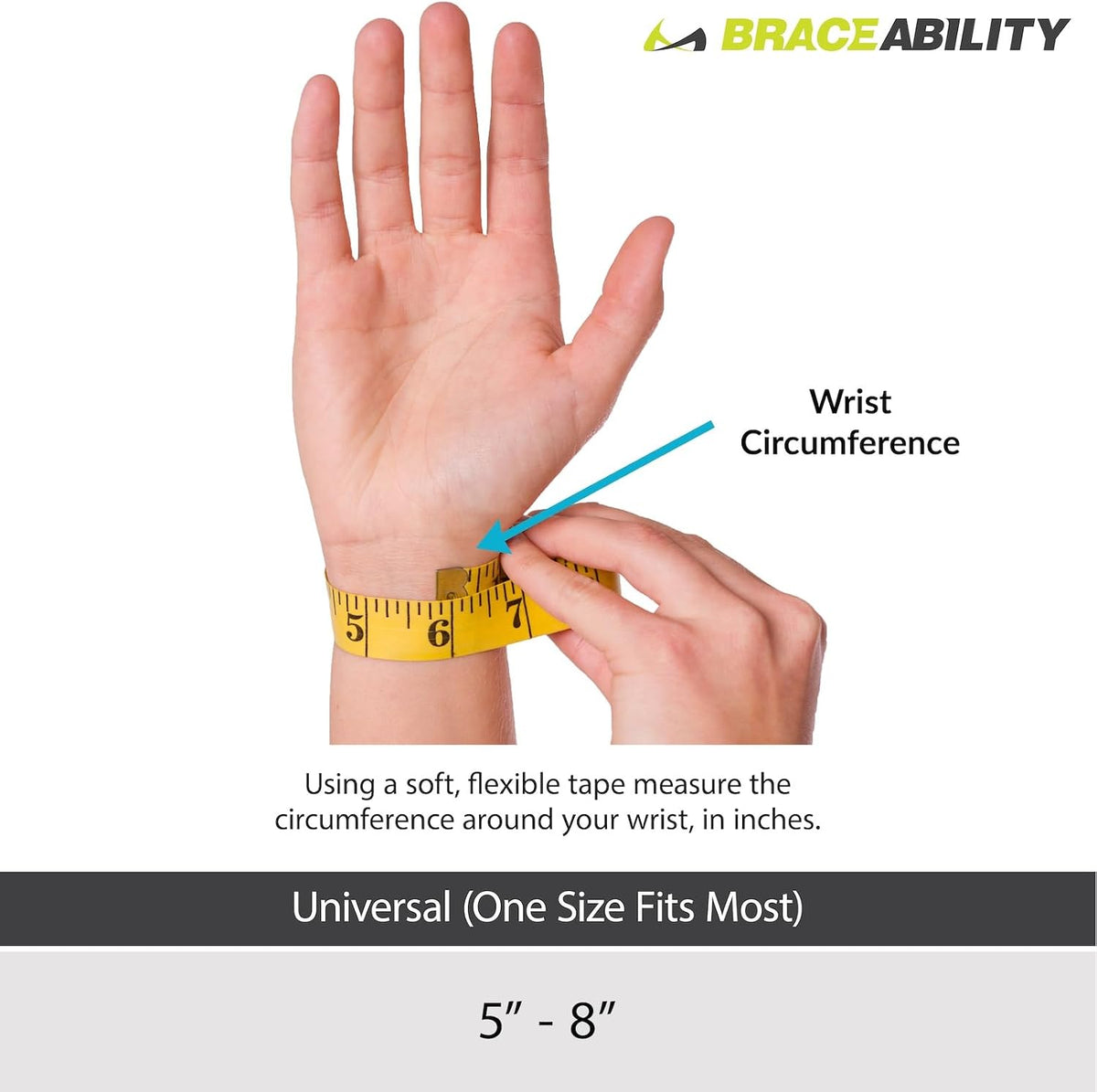 BraceAbility Gaming Wrist Brace - Video Game Support Guard for Console, Lapto...