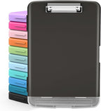 Sooez Clipboards with Storage, High Capacity Clip Boards 8.5x11 with Storage by Sooez