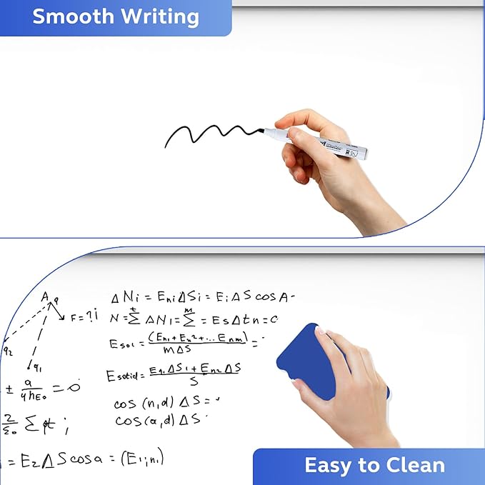 Rolling Whiteboard on Wheels, Double-Sided Magnetic Dry Erase Board - Image 4