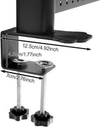 Dlinanta Clamp-On Pegboard Desk Organizer, 2-Tier Clamp On Desk Shelf - Image 7