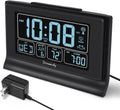 dreamsky atomic alarm clocks for bedrooms with battery, main product view