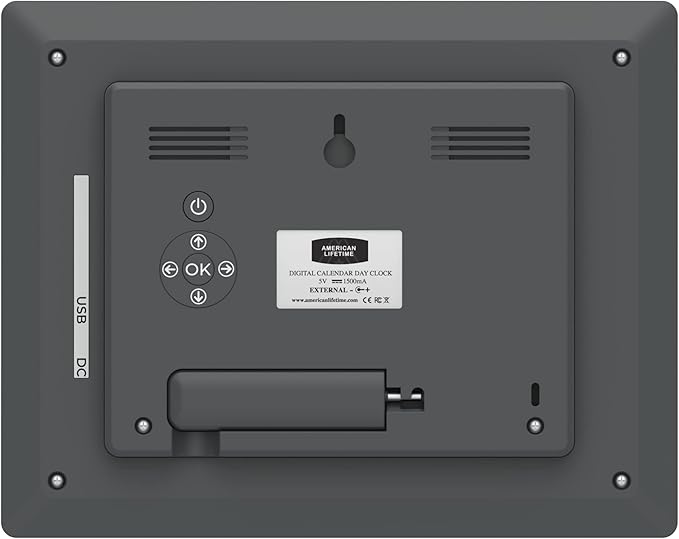 American Lifetime 【New 2024】 Dementia Clock Large Digital Clock - Image 4
