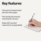 Amazon Basics Ballpoint Pens, 144 Pack - Image 2