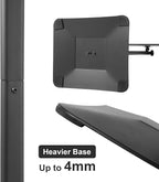 DISPLAYSWORKER Adjustable Heavy Duty Pedestal Sign holder floor Stand, acrylic - Image 7