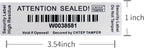 ChtepTamper 100 Pieces Total Transfer Tamper-Evident Stickers Security Labels - Image 5