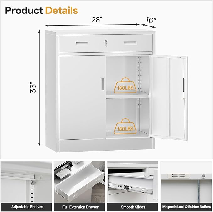 TaskStorz Metal Storage Cabinets - Image 3