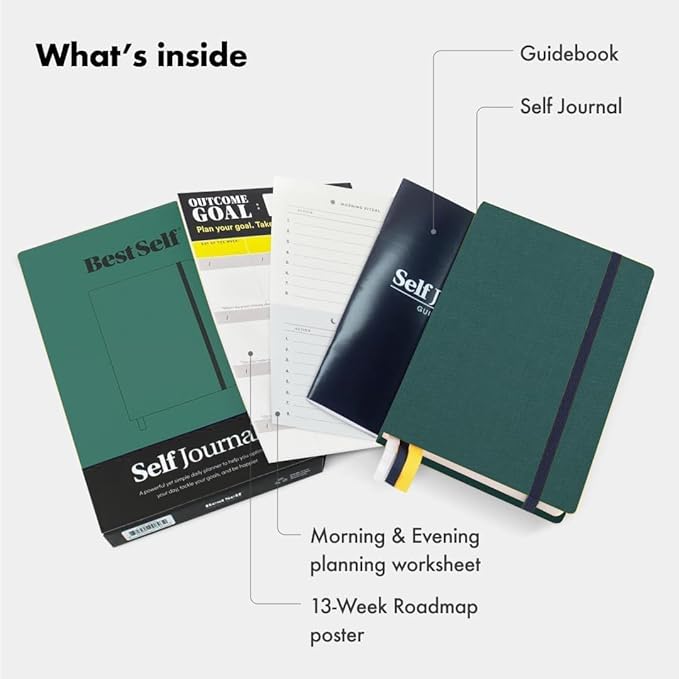 BestSelf 13-Week Self Journal & Goal Planner – Undated Daily ADHD-Friendly - Image 4