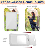 Custom Badge Holder ID Card Hold Case, Personalized Retractable Badges Holders - Image 2