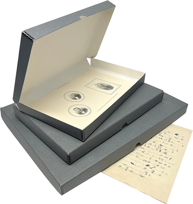 Lineco Folio Storage Box, Clamshell Design - Image 8