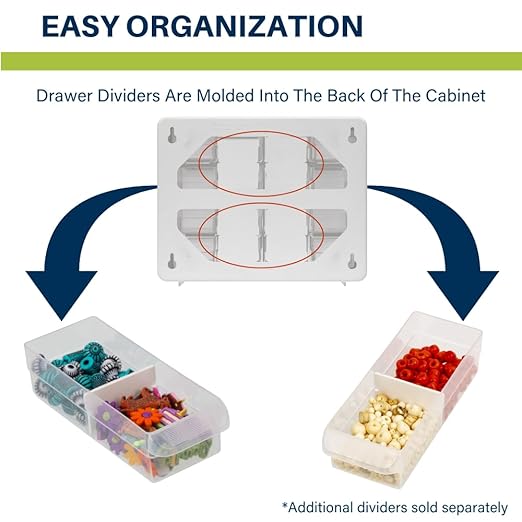 Akro-Mils 16-Drawer Plastic Drawer Storage Cabinet - Image 5