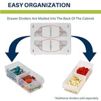 Akro-Mils 16-Drawer Plastic Drawer Storage Cabinet - Image 5