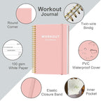 Fitness Journal for Women & Men, A5 Workout Journal/Planner Daily Exercise Log - Image 2