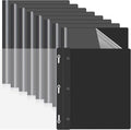 Teling 48 Pcs Clear Front Report Covers by Teling