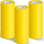 Oleitodh 12 Rolls Yellow Painters Tape Bulk 3 inch x 60 Yards, Painters Masking by Oleitodh
