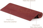 Node Leather - Genuine Leather Desk Mat - Executive Real Leather Desk Pad - - Image 4