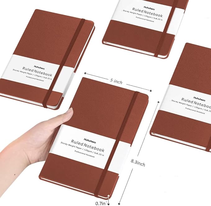 Huhuhero Notebooks Journal, Ruled Notebook, Premium Thick Paper Lined Journal - Image 3