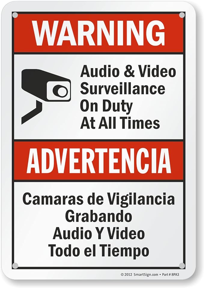 SmartSign "Warning by SmartSign