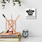 WUZYOU Humor Team Wooden Block Sign, It Is What It Is and It Is Not Great 5x5x1 - Image 6